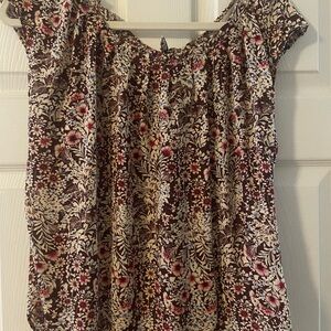 Lauren Conrad blouse with bow detail